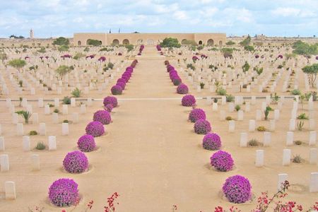 The Battlefield of El Alamein from Alexandria Port