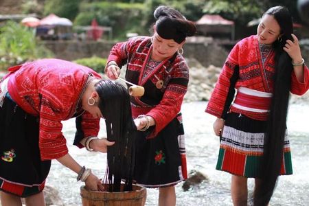 Longji Rice Terraces Group Tour Long Hair Village Guilin Pickup