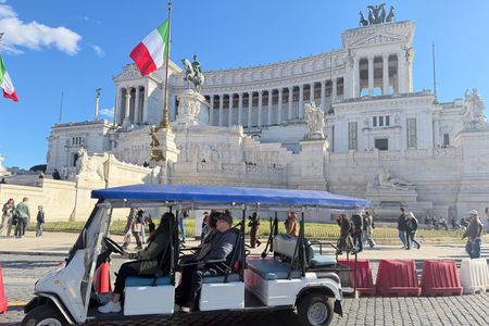 Rome Highlights: Relaxed Golf Cart Tour