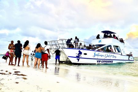 #1Punta Cana Adults Only Party Boat with Snorkel Open Bar and DJ