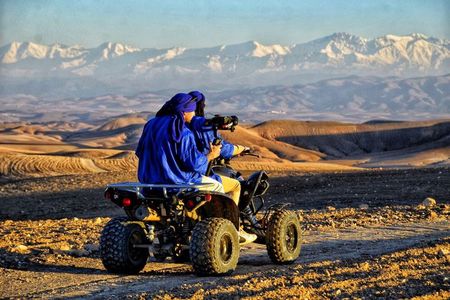 Agafay Desert Quad Biking and Dinner Show