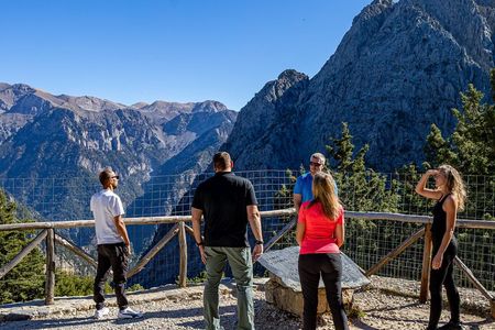 Explore Botanical Garden Mountain Views and Culture in Crete