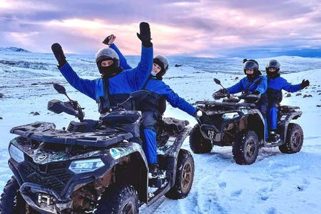 ATV Quad Adventure in Húsafell: Rivers & Mountain Views