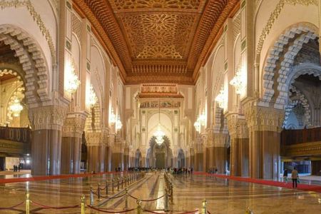 Casablanca City Tour with Hassan II mosque ticket & lux vehicule