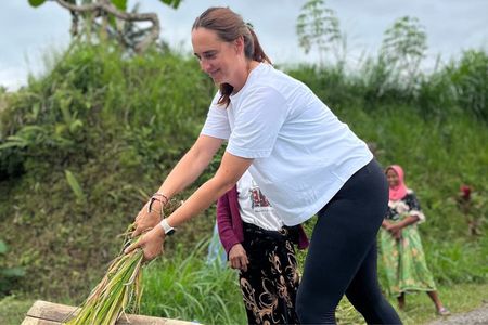 Tetebatu Private Trek Rice Fields Waterfall and Monkey Forest