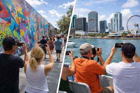 Miami All-In-One: City Sightseeing & water taxi experience 