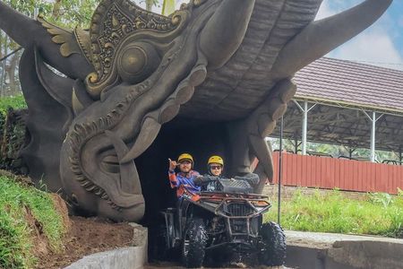 ATV Quad Bike Bali with Waterfall Elephant Cave and Lunch