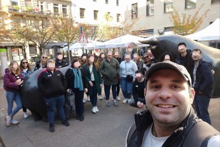 Highlights of Frankfurt Walking Open Tour of Old Town and more