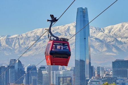 Best of Santiago by Hop On Hop Off Bus, Funicular and Cable Car 
