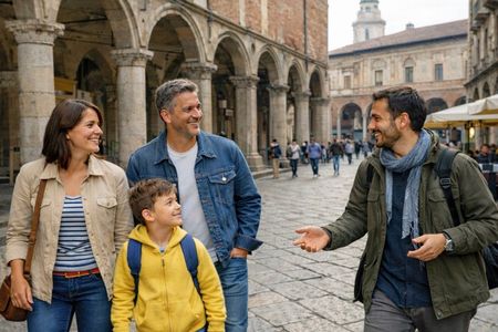 Milan Private Custom Family Walking Tour with Local