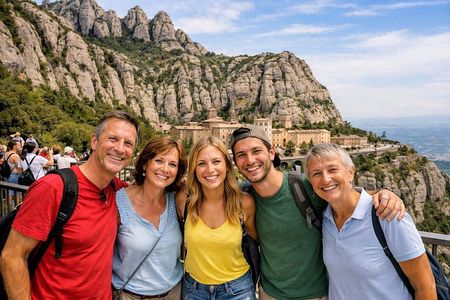 Barcelona & Montserrat Excursion - small-group, pickup & drop-off