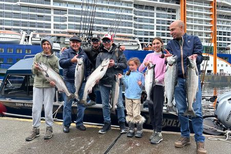 ULTIMATE Alaska Fishing Combo + Whale Watching/ Wildlife 5 HR