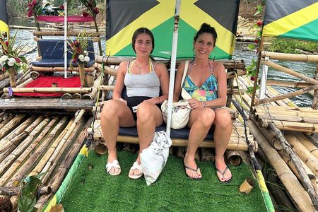 Montego Bay Bamboo Rafting with Limestone Massage Tour