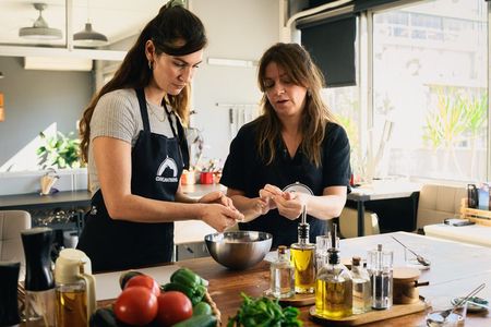 Hands-on Greek Cooking Class in Athens with Acropolis View & Meal