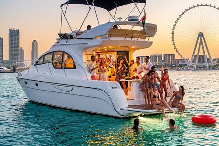 Dubai Private Yacht Cruise boat tour with Optional BBQ