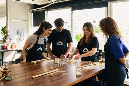 Hands-on Greek Cooking Class in Athens with Acropolis View & Meal