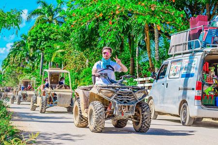 Buggy or ATV Tour at Macao Beach and the cave in Punta Cana