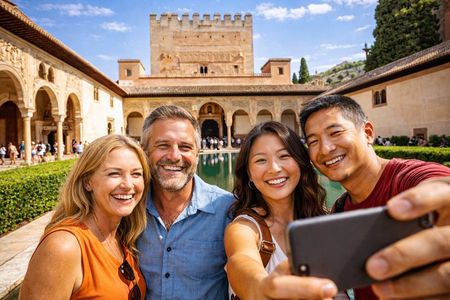 Best of Alhambra & Granada -for Cruisers only -from Malaga port