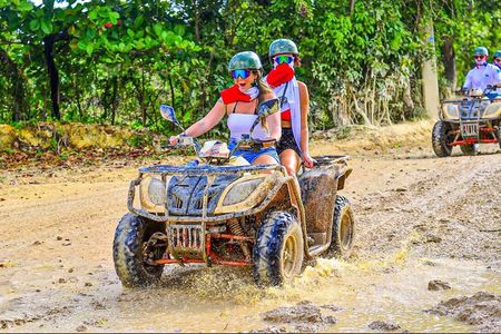 Punta Cana ATV Tour Macao Beach, Cave Swim & Tasting 