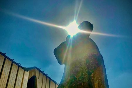  Grand Egyptian Museum with Giza Pyramids 
