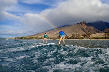 Amazing 2 person Semi-Private Surf Lesson at Ukumehame Beach