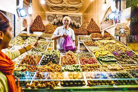 Authentic Street Food in Marrakech Guided Walking Tour by Night