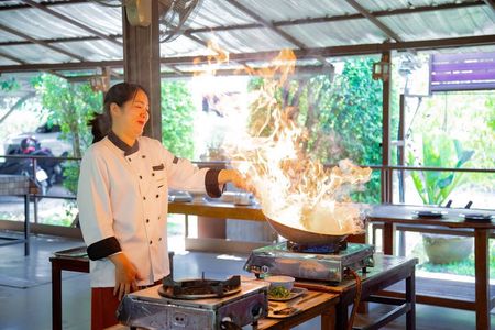 Cooking with Fresh Ingredients at Organic Farm with Local Market - Chiang Mai