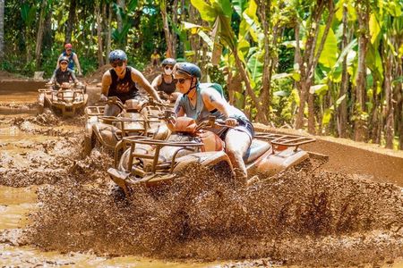 ATV Quad Bike Gorilla Cave, Waterfall, and Monkey Forest