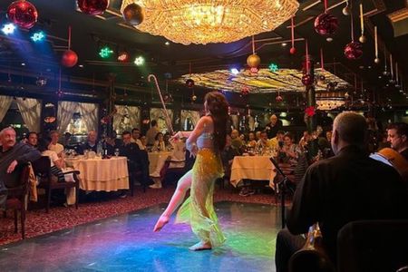Cairo Luxury Nile Dinner Cruise with Open Buffet,Belly Dance Show