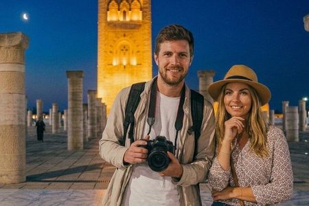 night tour in rabat city with approved Guide and premium vehicle