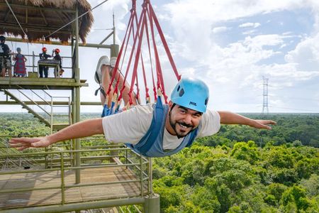 Ultimate Jungle Adventure: ATV, Zipline & Cenote Swim with Lunch