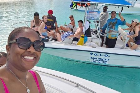 Green Cay Boat Tour from Nassau