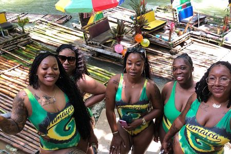 Private Bamboo Rafting with Limestone Massage in Mobay