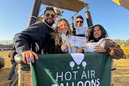 Hot air balloon flight Teotihuacan ALL INCLUSIVE no scams