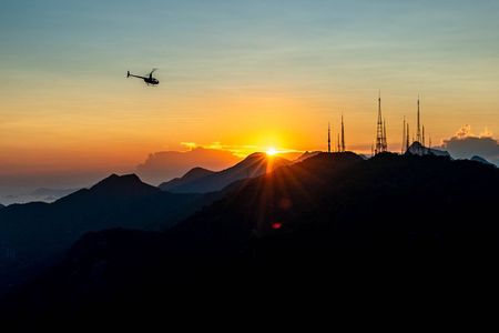 Sunset Private Brisbane CBD + Mt Coot-tha Helicopter Experience