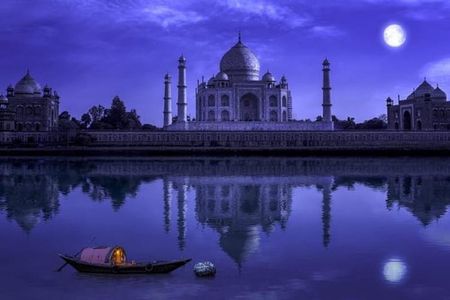 Taj Mahal Full Moonlight Tour - Special Night tour