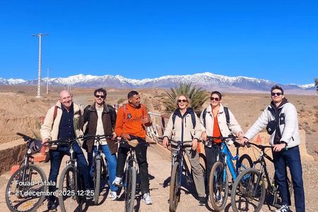 Day in the palm grove of Skoura Guided Mountain Bike Tour Quad Ride