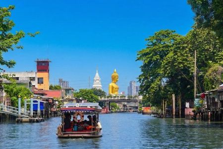 Bangkok Local Canal Cruise & Artist Village by EV Boat