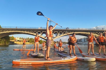Seville Paddle Surf Sup in the Guadalquivir River 