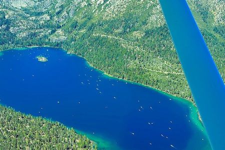 Emerald Bay Scenic Air Tour over Lake Tahoe with Envi Adventures