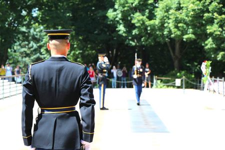 Arlington Cemetery: Changing of Guard & John F. Kennedy Gravesite