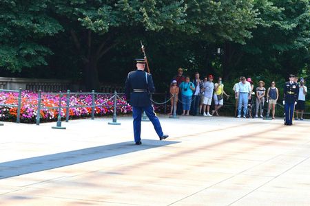 Arlington Cemetery: Changing of Guard & John F. Kennedy Gravesite