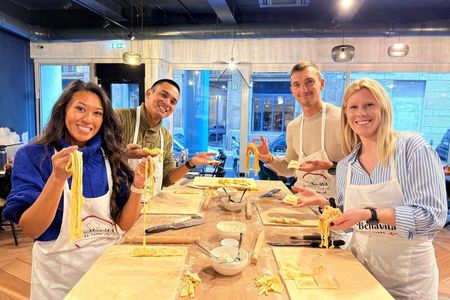 Rome Gourmet Cooking Class Fettuccine Ravioli and Tiramisu