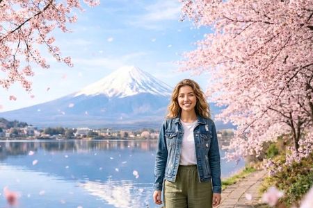 From Tokyo : Mount Fuji, Oishi Park & Kawagoe & Fuji-Q Highland