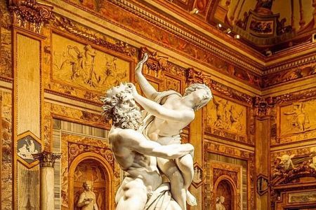 Rome: Borghese Gallery Entry Ticket with Audio Guide App