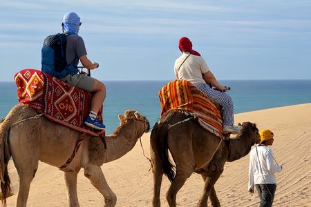 Camel Ride & Canyon Visit at Timlalin Dunes with Hotel Pickup