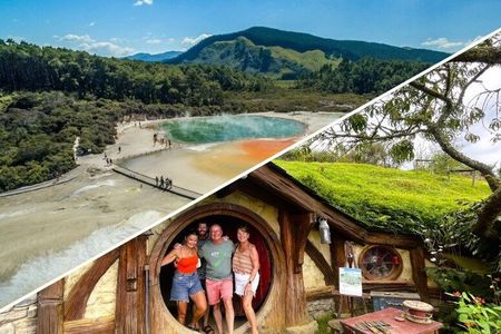 Hobbiton & Rotorua including Waiotapu Day Tour from Auckland