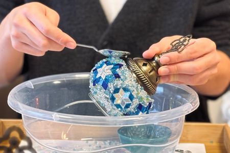 Create Your Own Mosaic Lamp in Cappadocia 