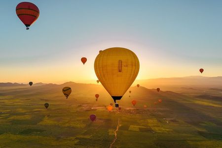 Morning Balloon Experience with Scenic Views Transfer & Breakfast