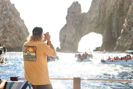 Private Cabo Catamaran:Snorkel LoversBeach,Toys, El Arco 20Guests